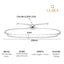 CLARA 925 Pure Silver Double chain Bracelet