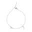 Silver Minimal Anklet Payal ( Single ) Chain