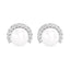 Silver Pearl Stud Riko Earrings