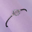 CLARA 925 Sterling Silver Evil Eye Circle Hand Mangalsutra Bracelet