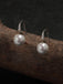 Clara 92.5 Sterling Sterling Silver Classic Pearl Earrings Gift for Women and Girls