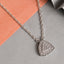 CLARA 925 Sterling Silver Jules Pendant Earring Chain Jewellery Set 