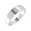 CLARA Pure 925 Sterling Silver Franco Adjustable Ring Gift for Men and Boys