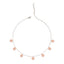 CLARA 925 Sterling Silver Hammered Charm Necklace Chain 