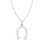 CLARA 925 Sterling Silver Magnet Pendant Chain Necklace 