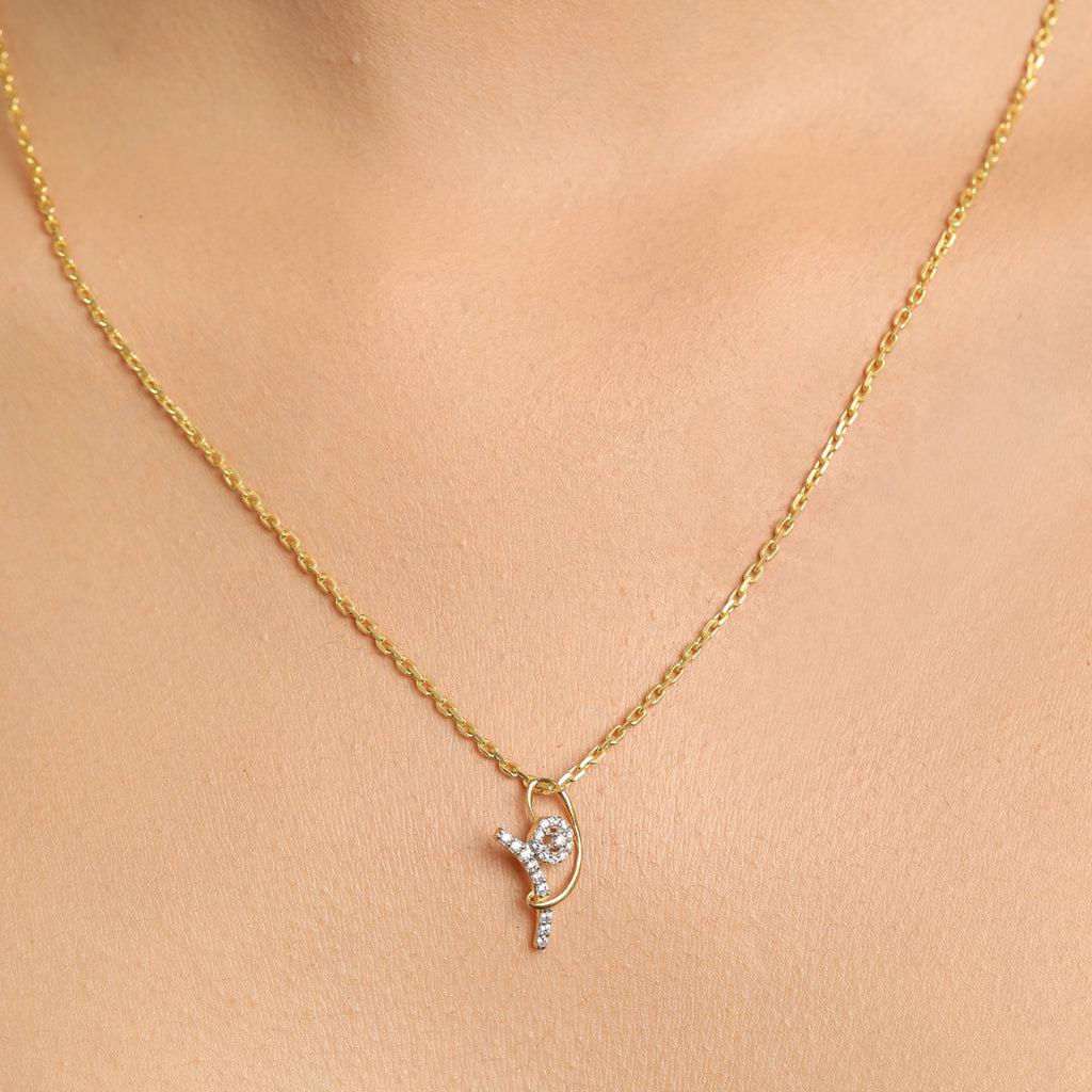 CLARA 925 Sterling Silver Zion Pendant Chain Necklace 