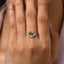 Silver Anya Fancy Yellow Solitaire Ring