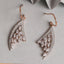 CLARA 925 Sterling Silver Lily Dangler Earrings 