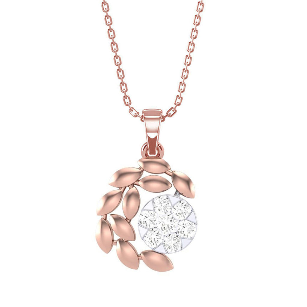 CLARA 925 Sterling Silver Jazz Pendant Chain Necklace 