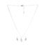 Silver Curl Jewellery Set