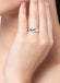 CLARA Pure 925 Sterling Silver Monte Adjustable Ring Gift for Women and Girls