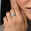 Silver Frida Statement Solitaire Ring