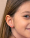 CLARA 925 Sterling Silver Marquise Studs Earrings Gift for Kids Girls