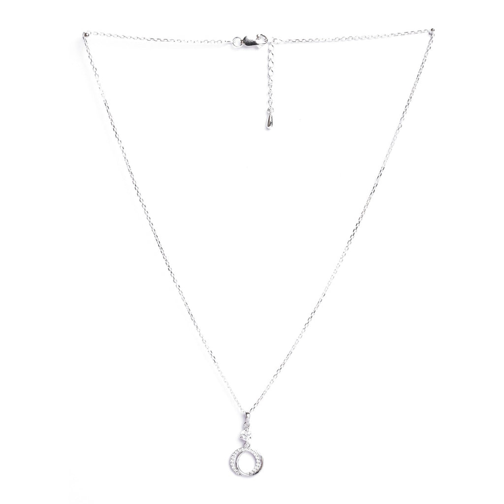 Silver Circle of Joy Pendant Chain