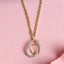 CLARA 925 Sterling Silver Flavia Pendant Chain Necklace 