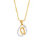 CLARA 925 Sterling Silver Flavia Pendant Chain Necklace 