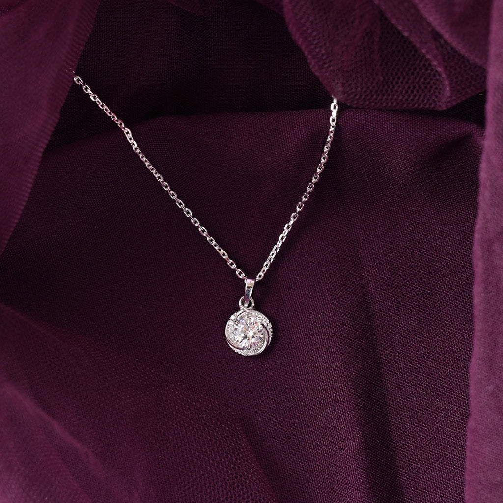 Silver Renzo Designer Pendant Chain