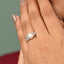 Silver Uberta Real Pearl Size Adjustable Ring