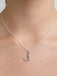 CLARA 925 Sterling Silver Dog Pendant Chain Necklace 