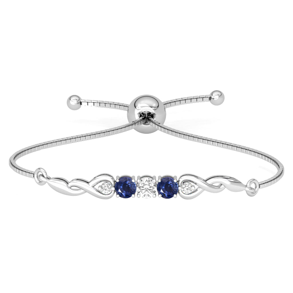 CLARA 925 Pure Silver Classic Hand Bracelet