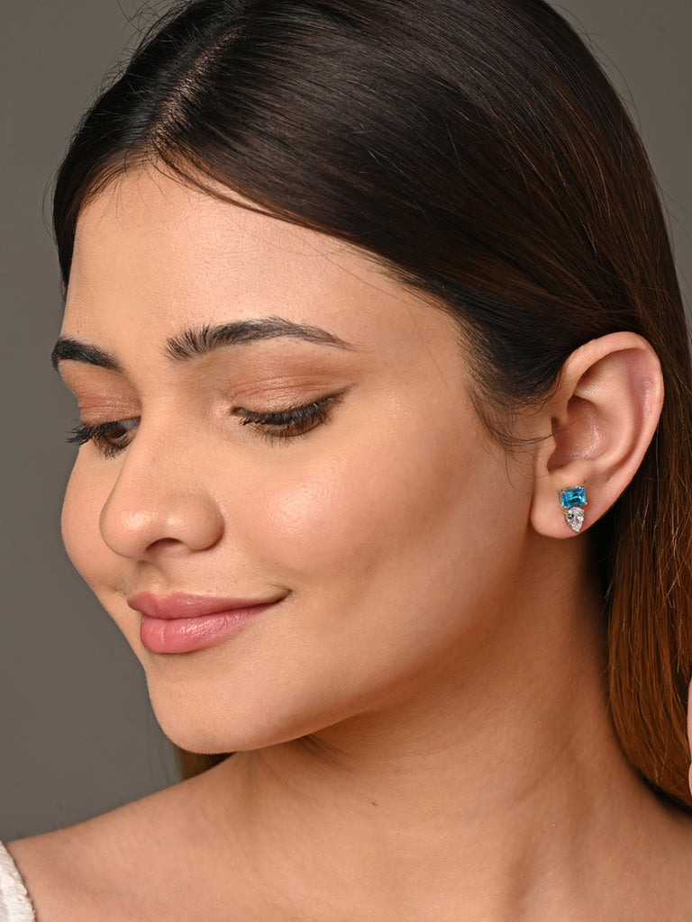 CLARA 925 Sterling Silver Vistosa Earrings 