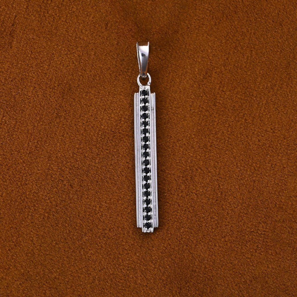 Silver Pedro Men Pendant Necklace with Chain or without Chain