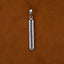 Silver Pedro Men Pendant Necklace with Chain or without Chain