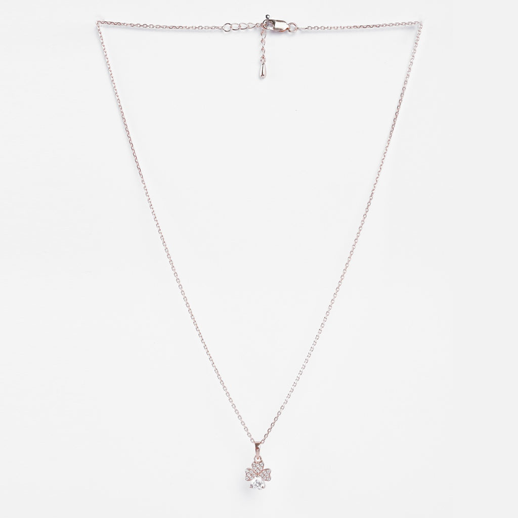 Silver Bunch of Hearts Pendant Chain