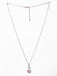 CLARA 925 Sterling Silver Rosa Pendant Chain Necklace 