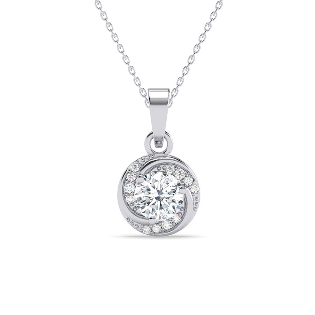 Silver Renzo Designer Pendant Chain 