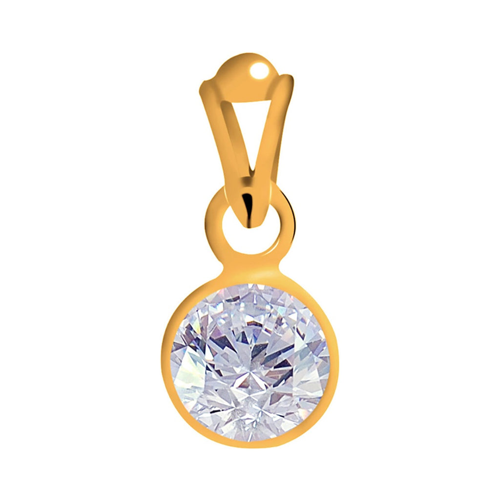 Certified Zircon Panchdhatu Pendant 8.3cts or 9.25ratti