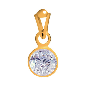 Certified Zircon Panchdhatu Pendant 8.3cts or 9.25ratti