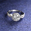 Silver Emery Designer Solitaire Ring