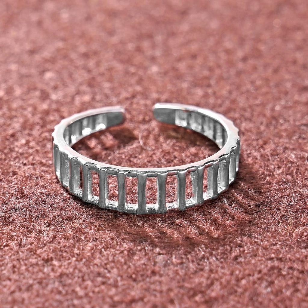 CLARA Pure 925 Sterling Silver Daily wear Finger Ring 