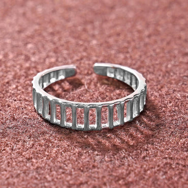 CLARA Pure 925 Sterling Silver Daily wear Finger Ring 