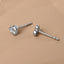 CLARA 925 Sterling Silver Heart Studs Earrings Gift for Kids Girls