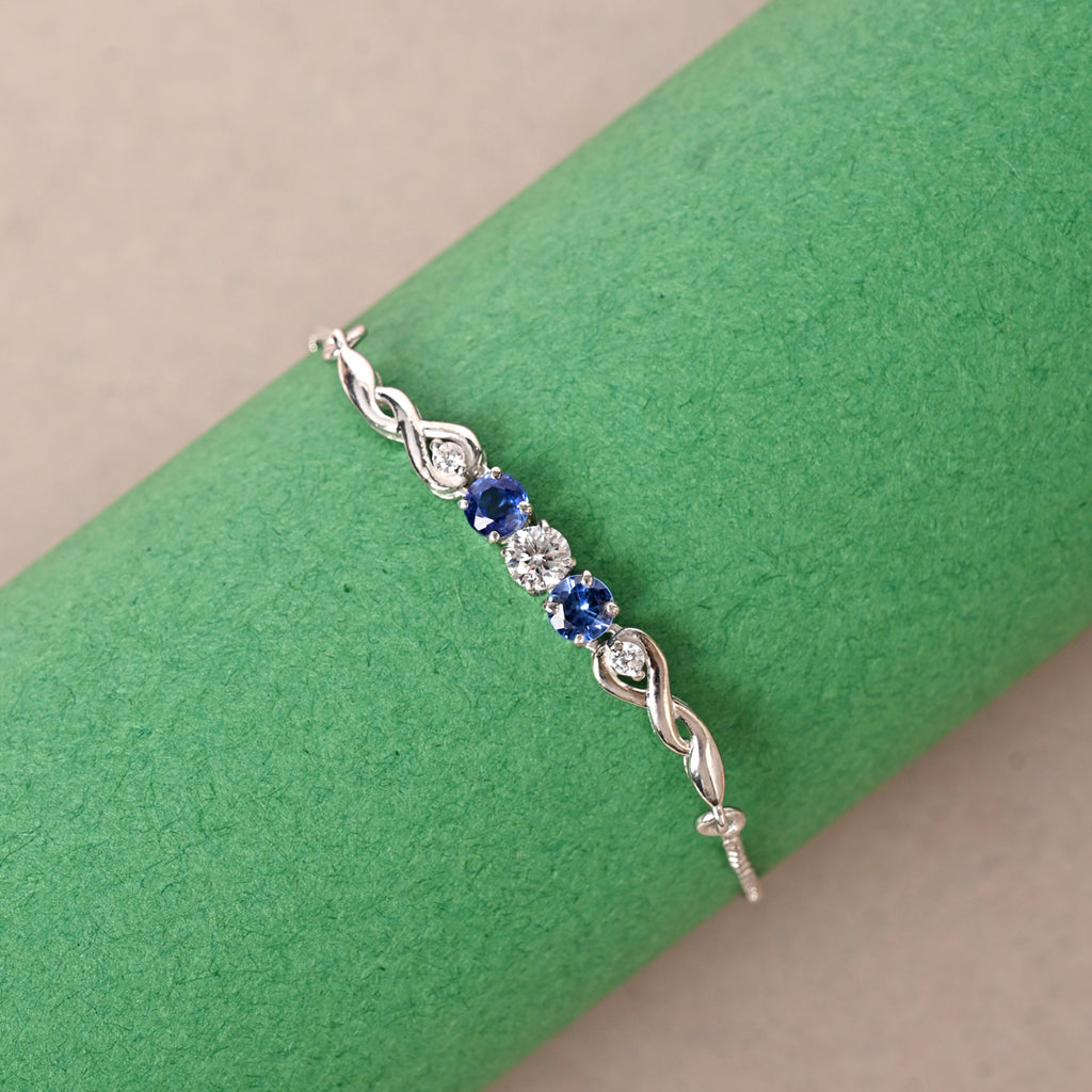 CLARA 925 Pure Silver Classic Hand Bracelet