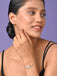 CLARA 925 Pure Silver Golden Butterfly Hand Bracelet