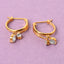 CLARA 925 Sterling Silver Drops Hoop Bali Earrings 