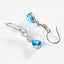 CLARA 925 Sterling Silver Pear Solitaire Earrings 