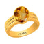 Certified Citrine Sunehla Stunning Panchdhatu Ring 8.3cts or 9.25ratti