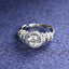 Silver Brisa Solitaire Cocktail Ring