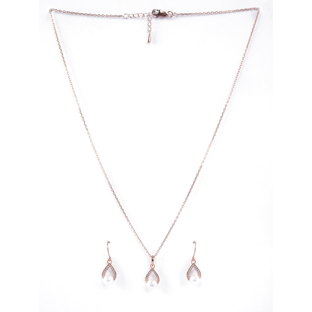 Silver Kashm Freshwater Pearl Jewellery Set