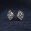 Clara Made with Swiss Zirconia 925 Sterling Silver Platinum Plated Noa Solitaire Earring Gift For Women & Girls