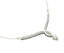 CLARA 925 Sterling Silver Rhodium Plated Mila Pendant with Chain Gift for Women and Girls