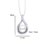 Clara 92.5 Sterling Silver Real Pearl Pendant with Chain Gift for Women and Girls