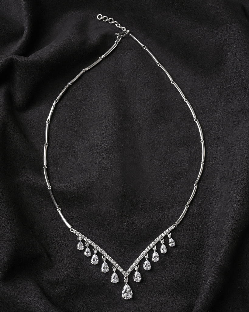 Clara 925 Sterling Silver Liba Necklace