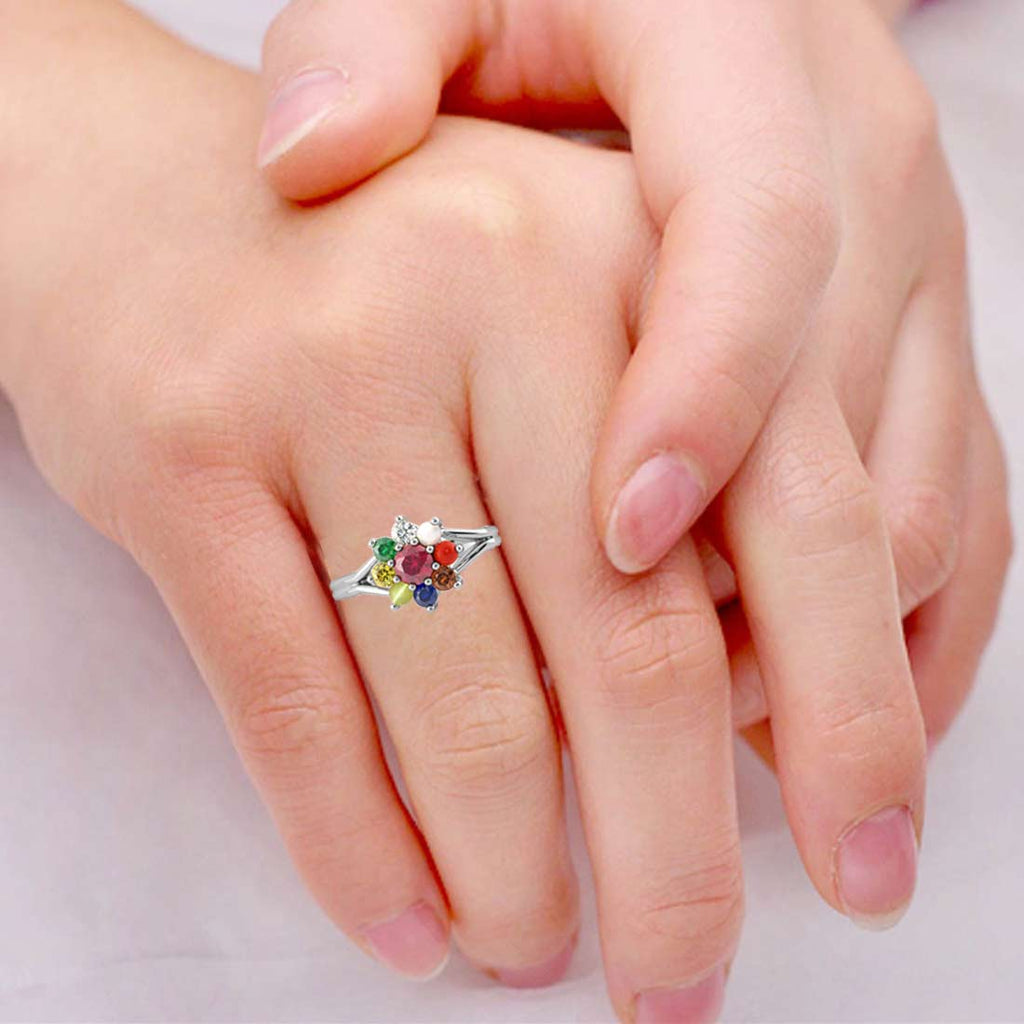 Clara-92.5-Sterling-Silver-Natural-Certified-Navaratna-Stone-Original-Nine-gems-Adjustable-Ring-for-Women-and-Girls