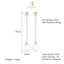 CLARA 925 Sterling Silver Pearl Yua Earrings | Rhodium Plated, Swiss Zirconia , Screw Back | Gift for Women & Girls