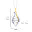 Clara 92.5 Sterling Silver Real Pearl Pendant with Chain Gift for Women and Girls